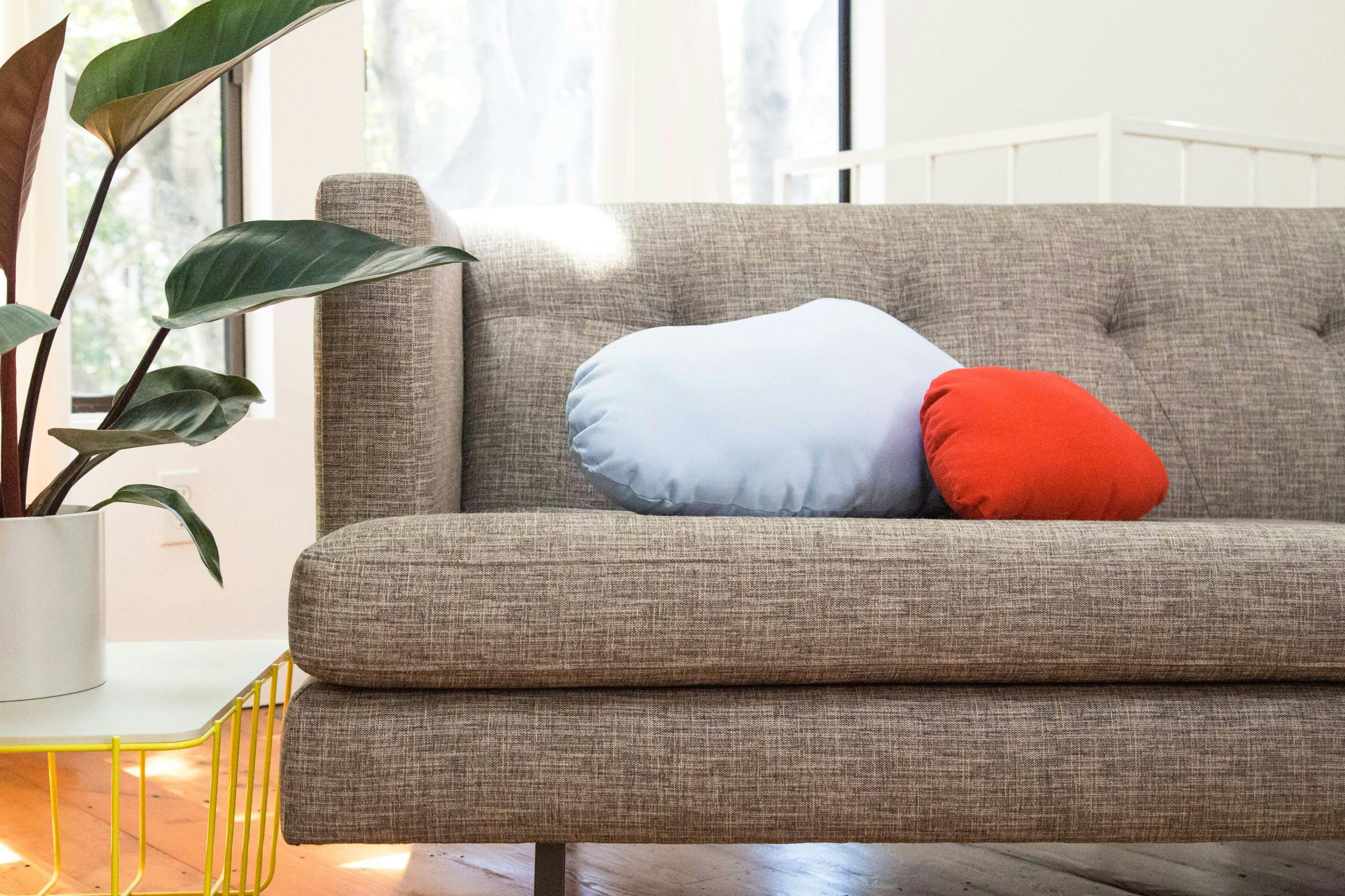 Modern Fertility Pillows shape in comfortable blurbs