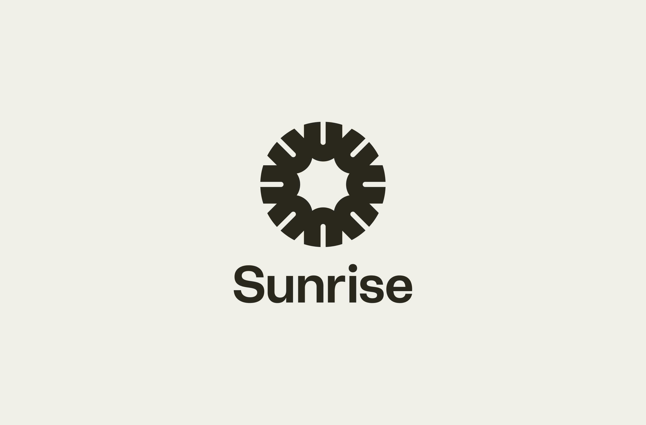 Sunrise identity design