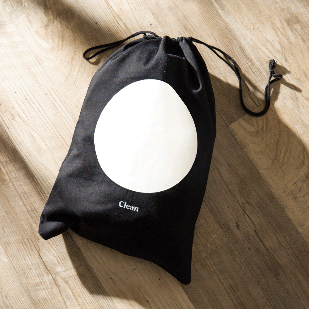 Lyric laundry bag design