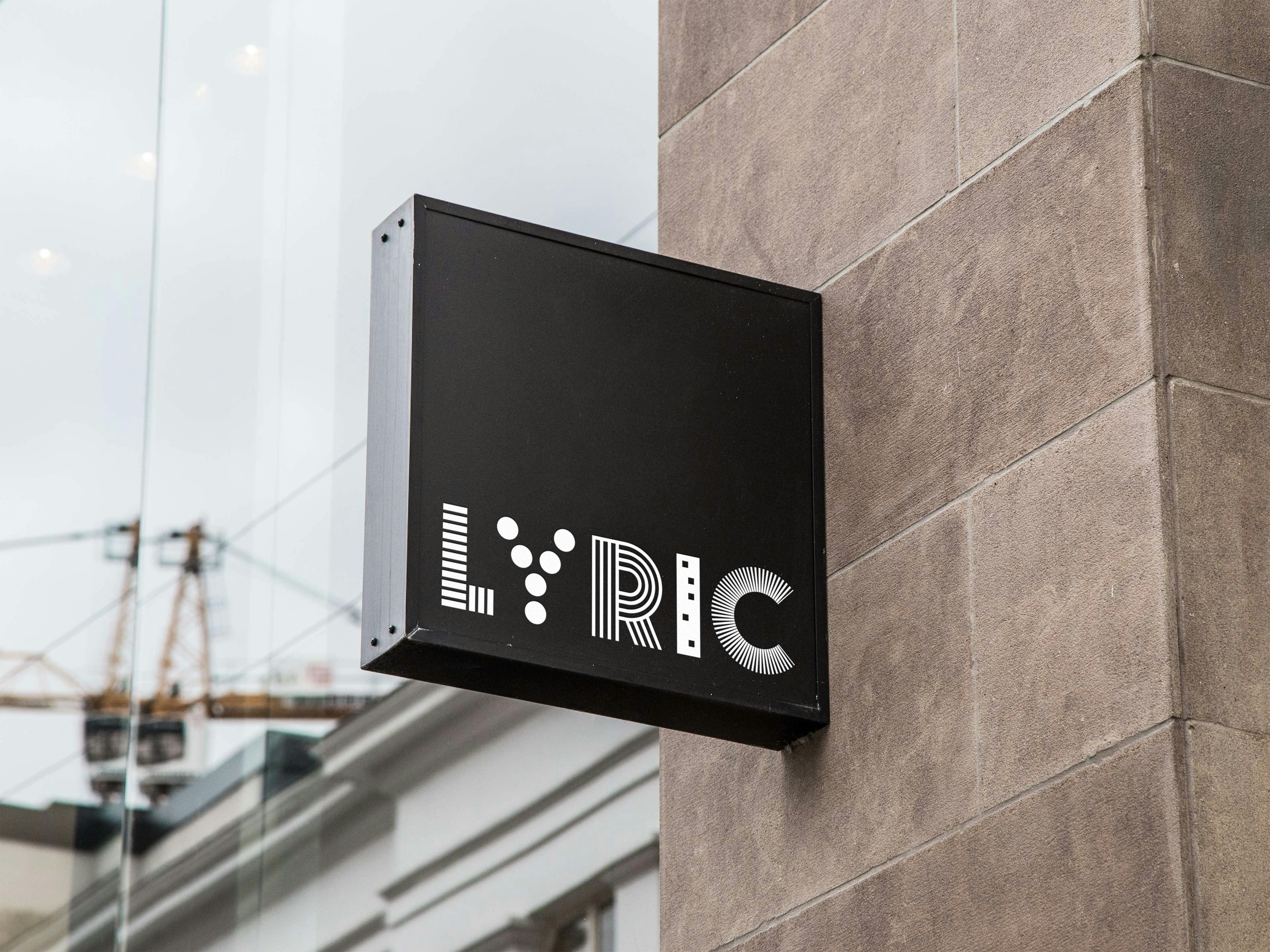 LYRIC signage