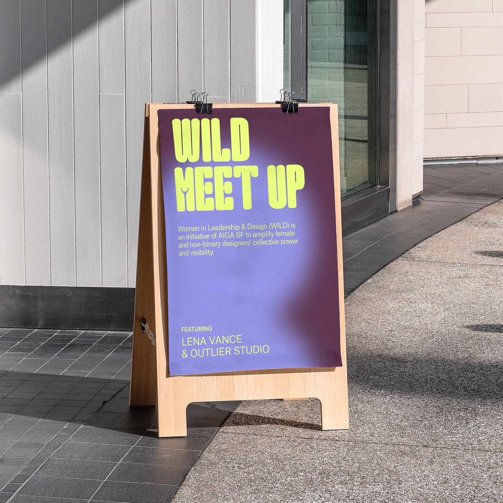 a frame sign